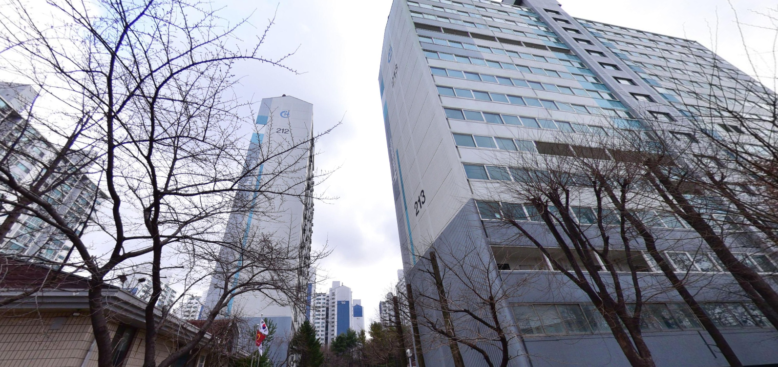 논현 주공 2-2 아파트 전경